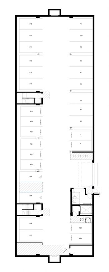 The hollows floorplan
